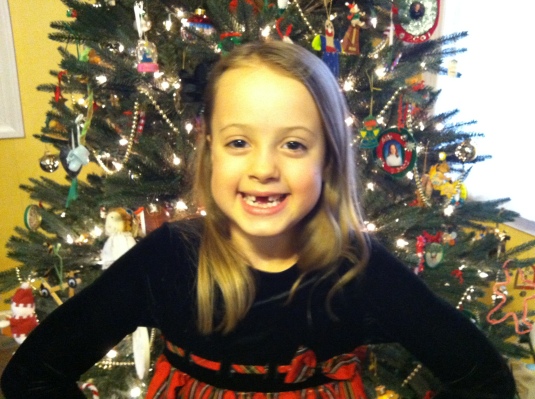 All Mikayla Wants for Christmas is Her Two Front Teeth